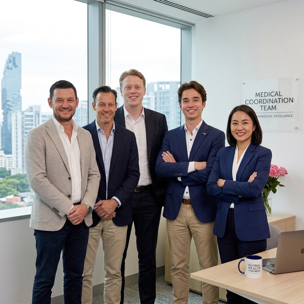 The Hospigo medical coordination team